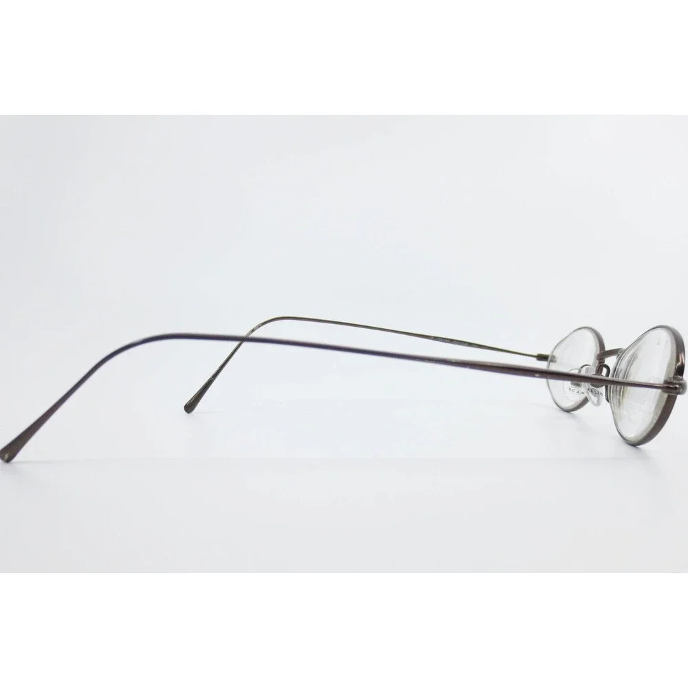 Oscar OS10345 Eyeglasses Oval Brown Bronze Metal Frame 45-18-145 39059